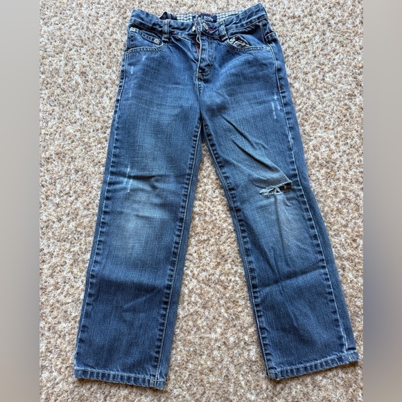 Mini Boden Other - Boys Mini Boden Jeans size 10, distressed and intentional rip in jeans
